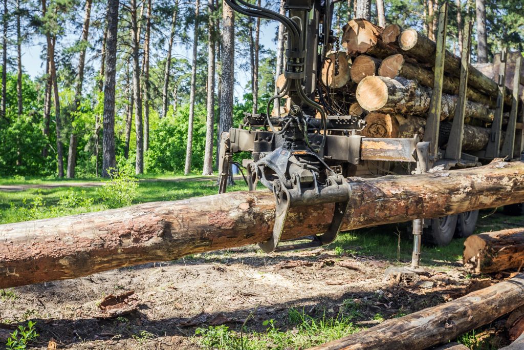 Levering van halfdroog lokaal brandhout